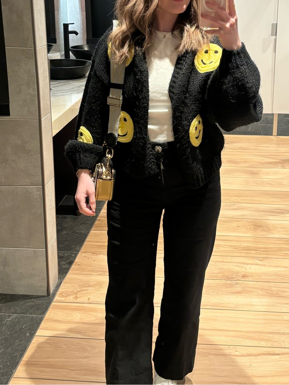 Smiley Face Cardigan